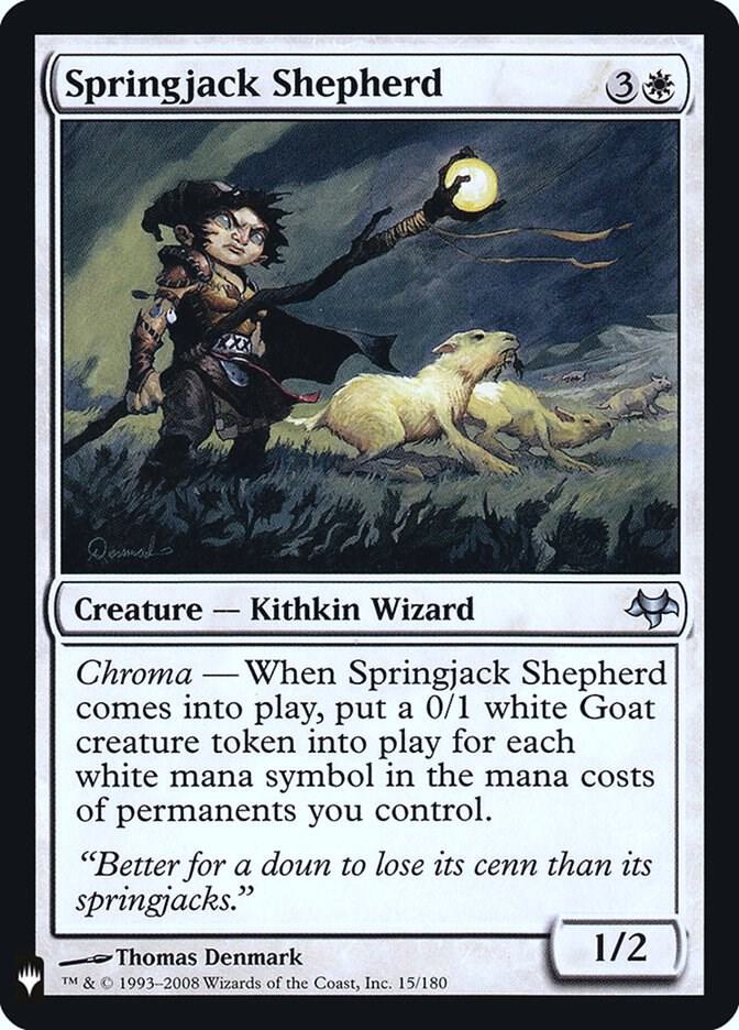 Springjack Shepherd 15/180 (The List Reprints)  | Good Games Adelaide SA