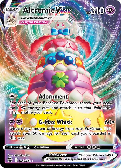 Alcremie VMAX 23/73 (Champion's Path)  - Holofoil | Good Games Adelaide SA