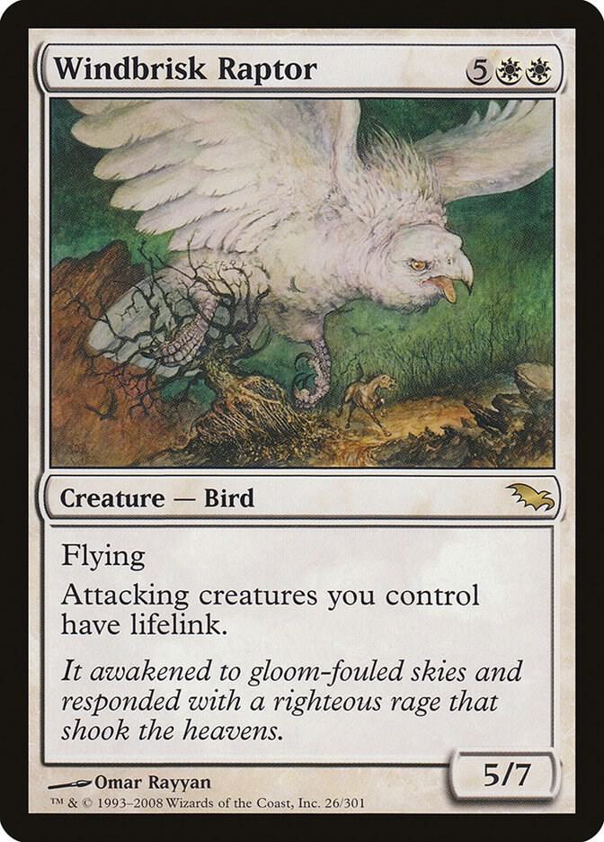 Windbrisk Raptor 26 (Shadowmoor)  - Foil | Good Games Adelaide SA
