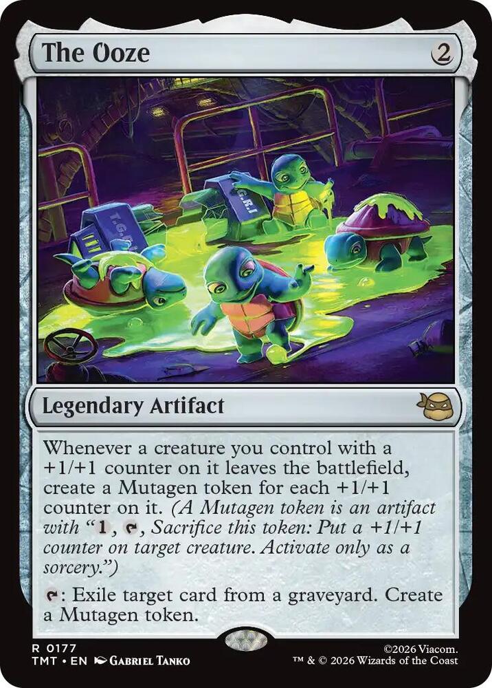 The Ooze 177 (Teenage Mutant Ninja Turtles)  - Foil | Good Games Adelaide SA