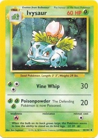 Ivysaur 030/102 (Base Set)  - Unlimited Normal | Good Games Adelaide SA