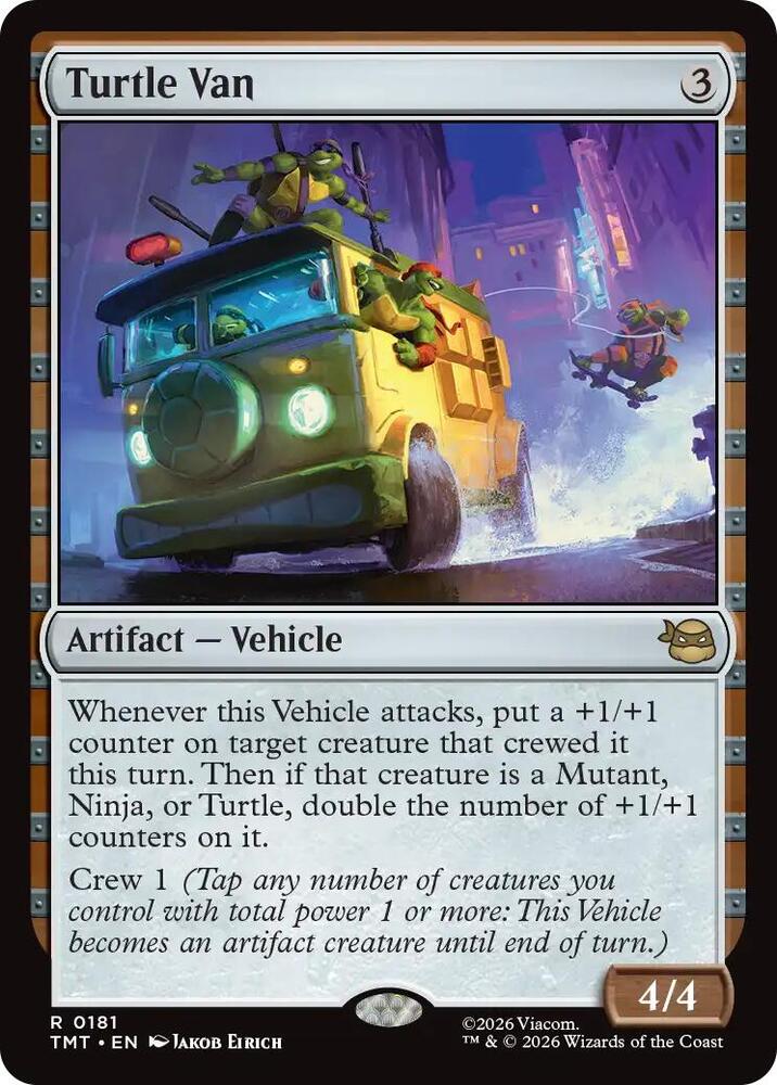 Turtle Van 181 (Teenage Mutant Ninja Turtles)  - Foil | Good Games Adelaide SA
