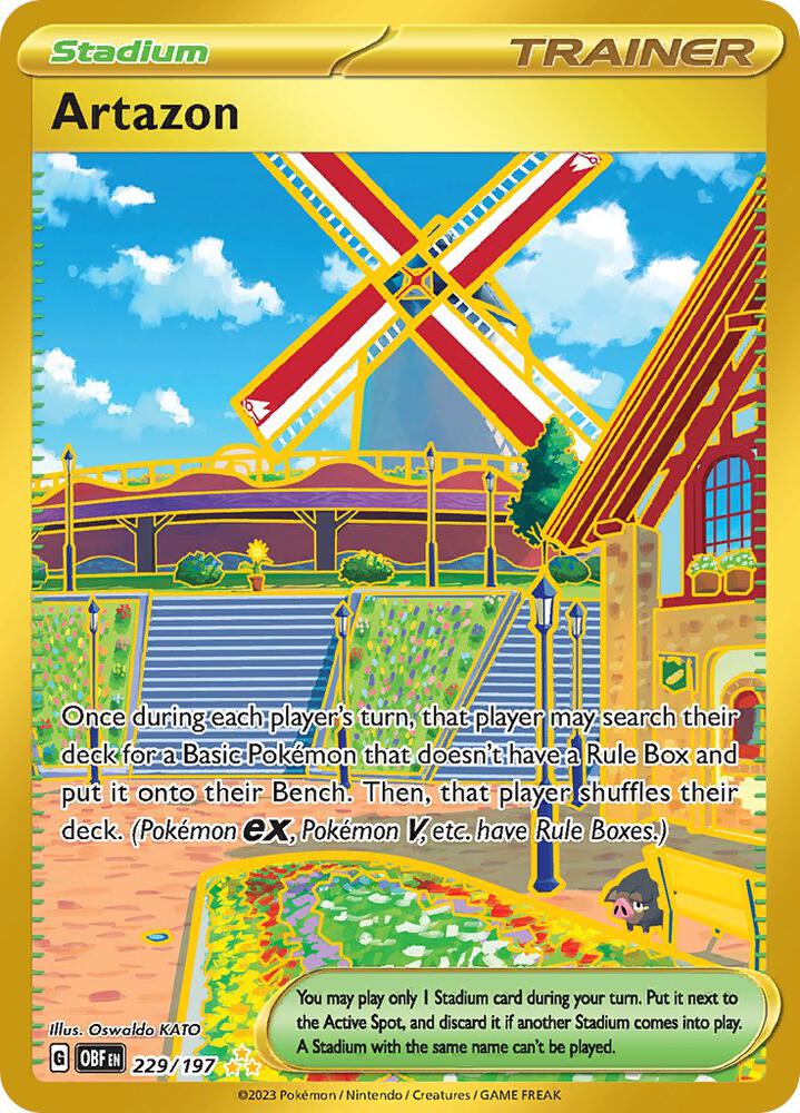 Artazon 229/197 (SV03: Obsidian Flames)  - Holofoil | Good Games Adelaide SA