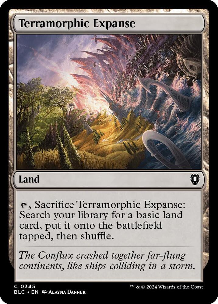 Terramorphic Expanse 345 (Commander: Bloomburrow)  | Good Games Adelaide SA