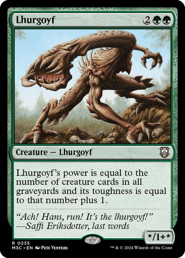 Lhurgoyf 235 (Commander: Modern Horizons 3)  | Good Games Adelaide SA