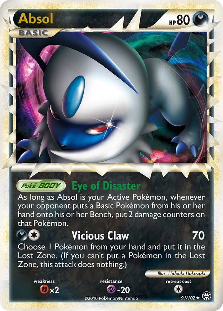 Absol Prime 91/102 (Triumphant)  - Holofoil | Good Games Adelaide SA
