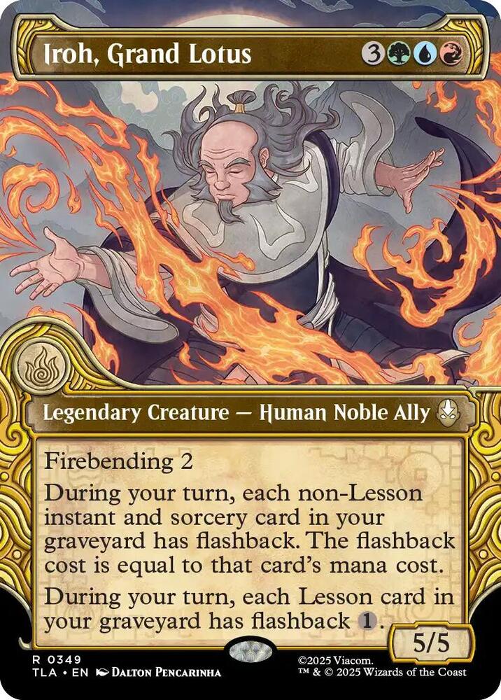 Iroh, Grand Lotus 349/286 (Avatar: The Last Airbender)  - Showcase | Good Games Adelaide SA
