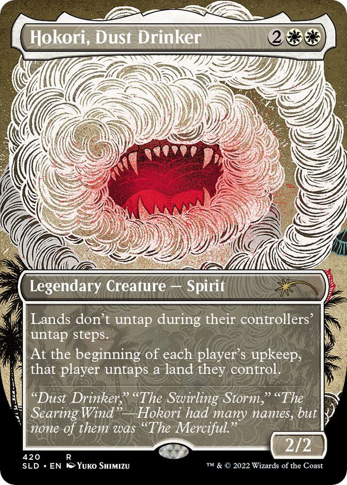 Hokori Dust Drinker Borderless 420 (Secret Lair Drop Series)  - Foil | Good Games Adelaide SA