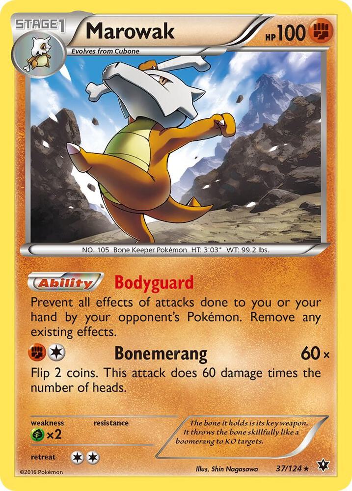 Marowak 37/124 (XY - Fates Collide)  | Good Games Adelaide SA