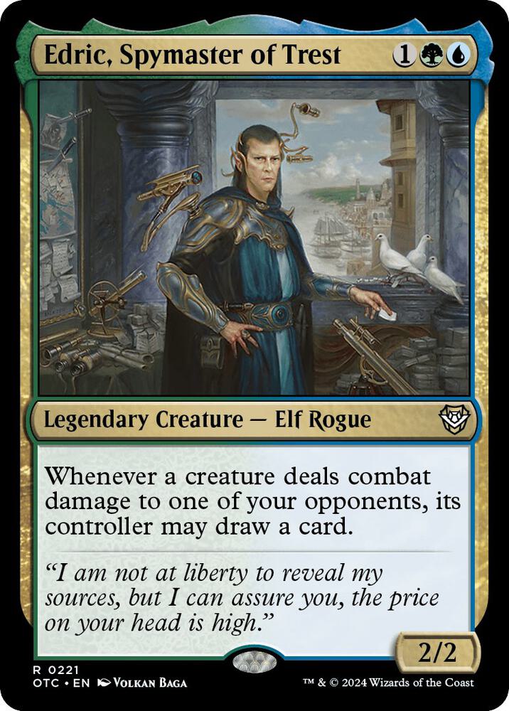 Edric, Spymaster of Trest 221 (Commander: Outlaws of Thunder Junction)  | Good Games Adelaide SA