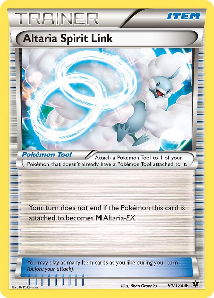 Altaria Spirit Link 91/124 (XY - Fates Collide)  | Good Games Adelaide SA