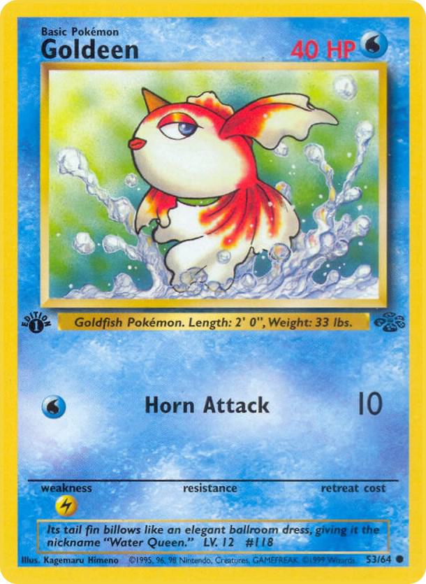 Goldeen 53/64 (Jungle)  - 1st Edition | Good Games Adelaide SA