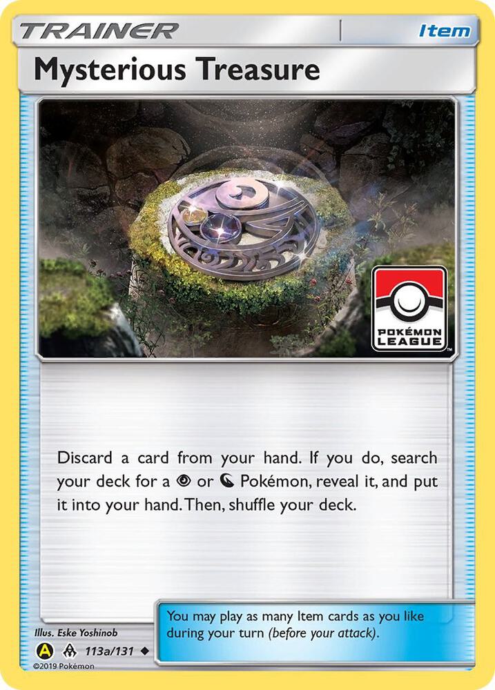 Mysterious Treasure 113a 131 Pokemon League 113a/131 (League & Championship Cards)  - Reverse Holofoil | Good Games Adelaide SA