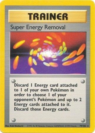Super Energy Removal 079/102 (Base Set)  | Good Games Adelaide SA