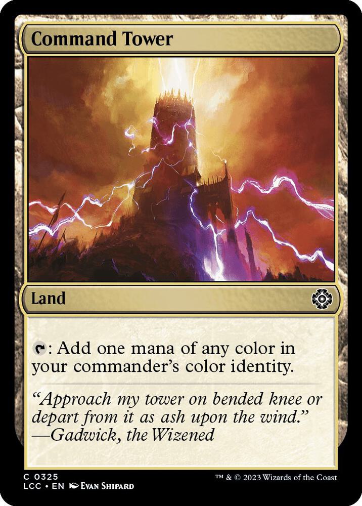 Command Tower 325 (Commander: The Lost Caverns of Ixalan)  | Good Games Adelaide SA