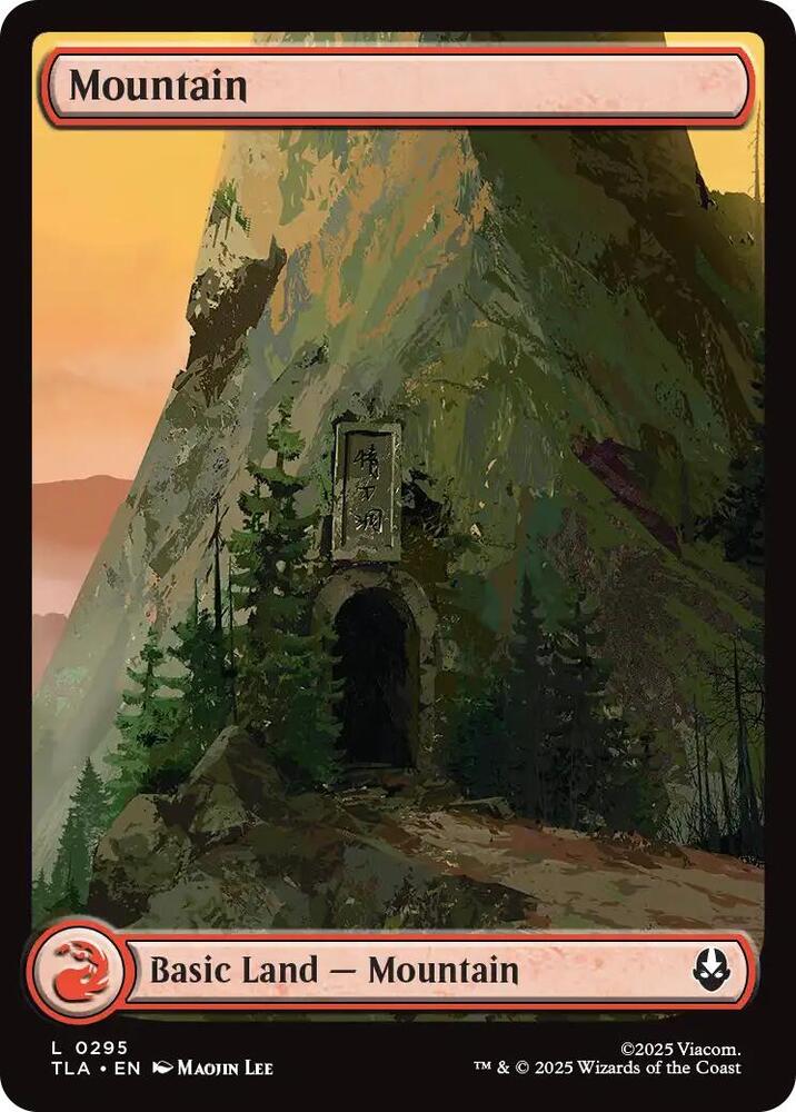 Mountain 0295 295 (Avatar: The Last Airbender)  - Foil | Good Games Adelaide SA