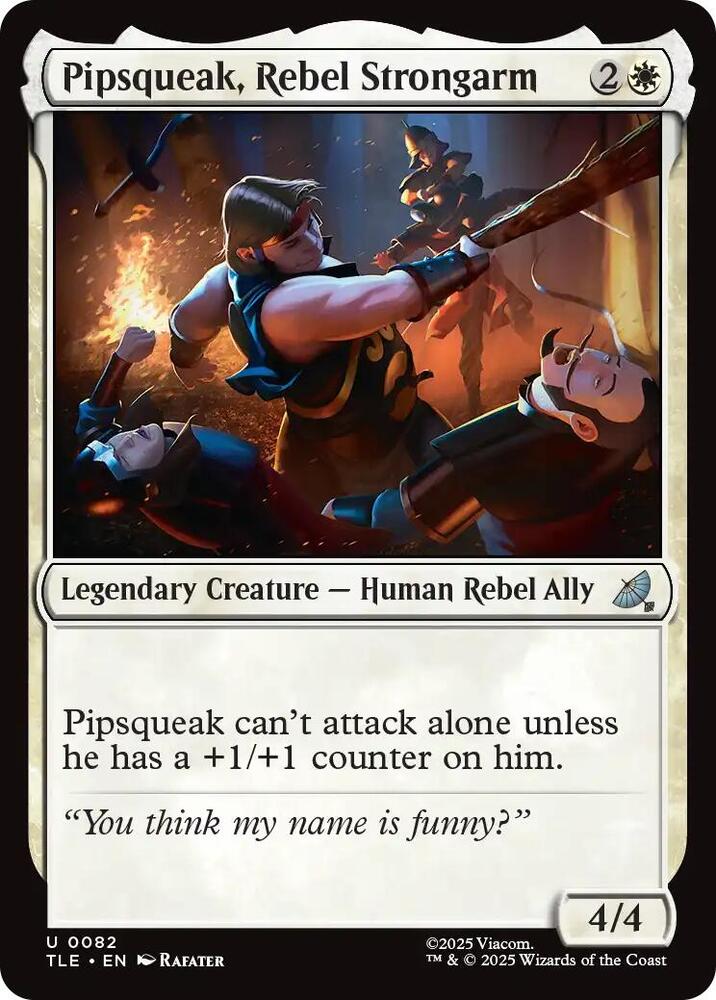 Pipsqueak, Rebel Strongarm 82 (Avatar: The Last Airbender: Eternal-Legal)  | Good Games Adelaide SA