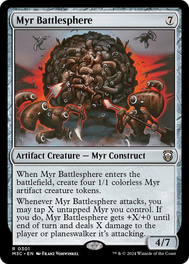 Myr Battlesphere 301 (Commander: Modern Horizons 3)  | Good Games Adelaide SA