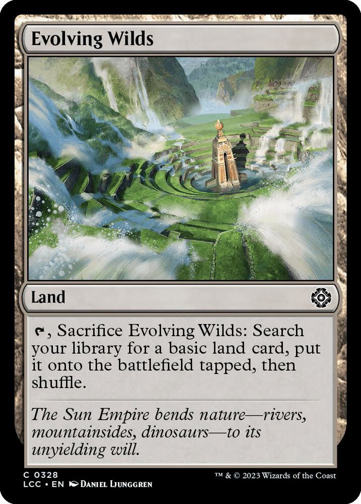 Evolving Wilds 328 (Commander: The Lost Caverns of Ixalan)  | Good Games Adelaide SA