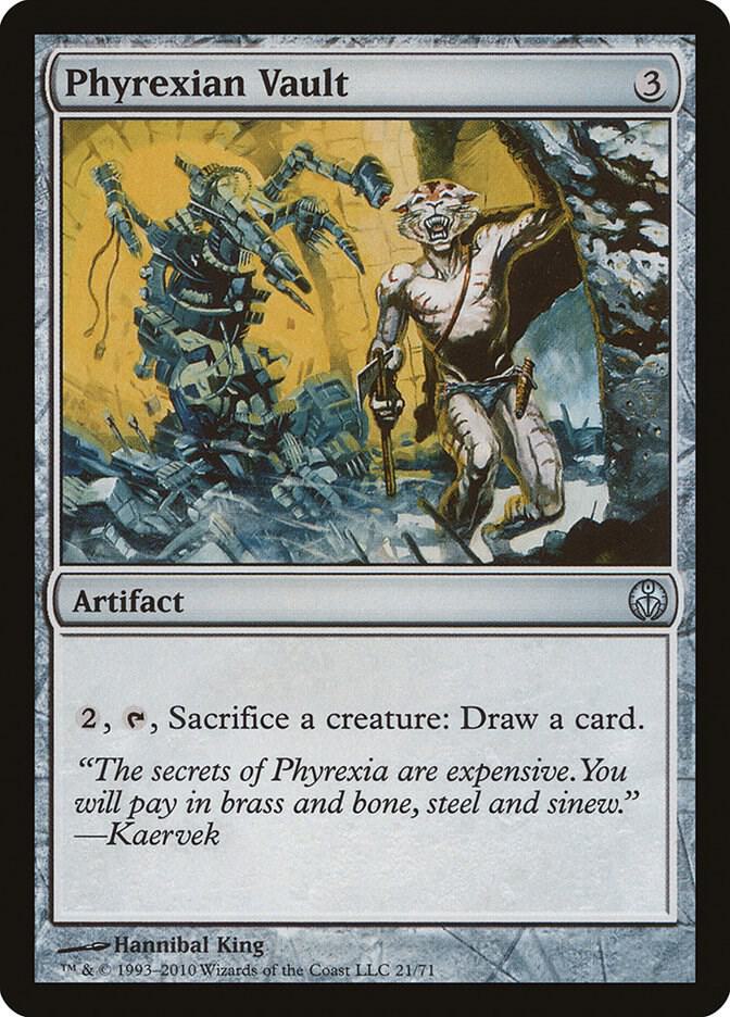 Phyrexian Vault 21 (Duel Decks: Phyrexia vs. the Coalition)  | Good Games Adelaide SA