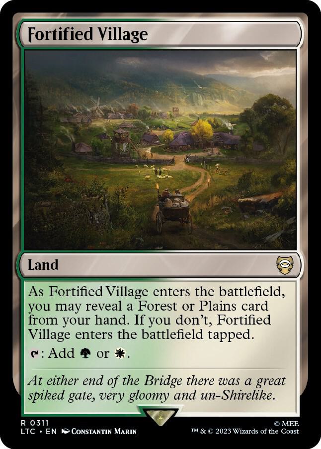 Fortified Village 311 (Commander: The Lord of the Rings: Tales of Middle-earth)  | Good Games Adelaide SA