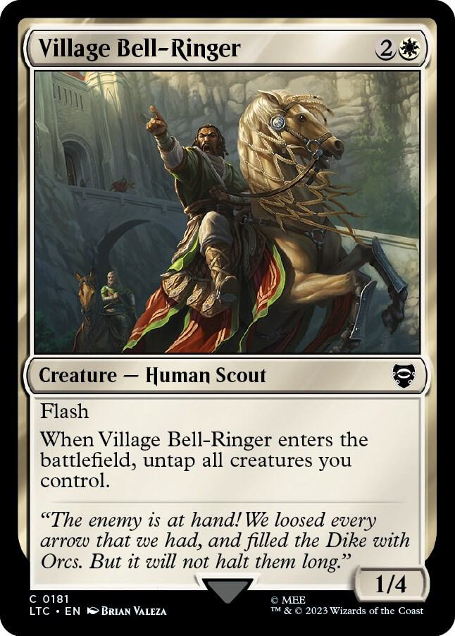 Village Bell-Ringer 181 (Commander: The Lord of the Rings: Tales of Middle-earth)  | Good Games Adelaide SA