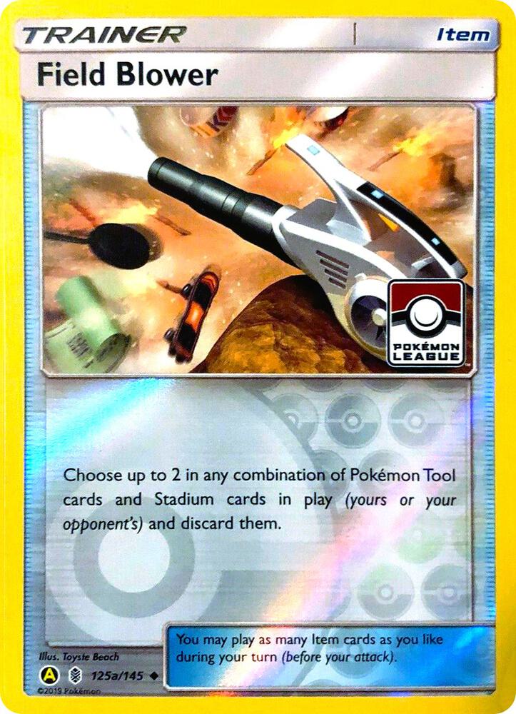 Field Blower 125a 145 Pokemon League 125a/145 (League & Championship Cards)  - Reverse Holofoil | Good Games Adelaide SA