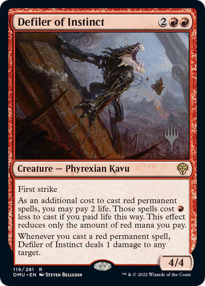 Defiler of Instinct 119 (Promo Pack: Dominaria United)  | Good Games Adelaide SA