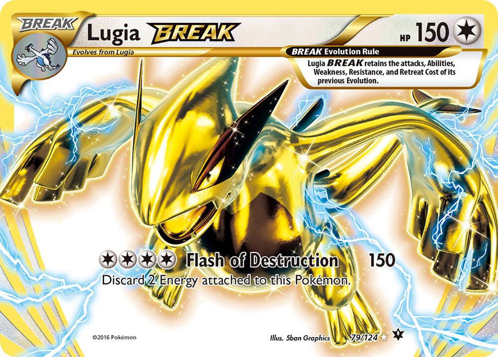 Lugia BREAK 79/124 (XY - Fates Collide)  - Holofoil | Good Games Adelaide SA