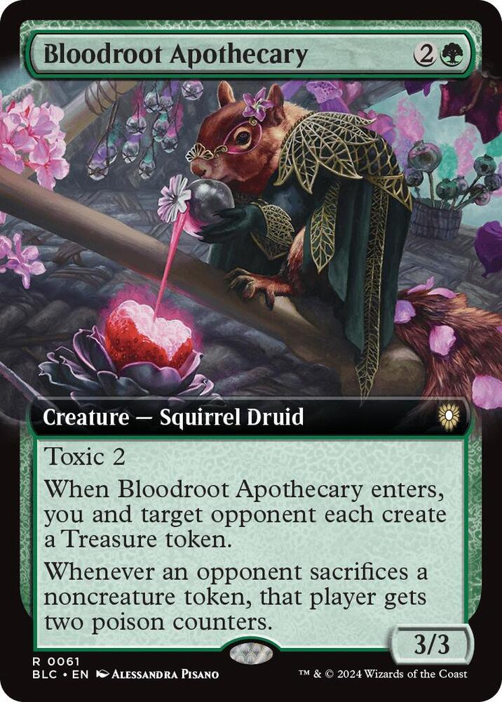 Bloodroot Apothecary 61 (Commander: Bloomburrow)  | Good Games Adelaide SA