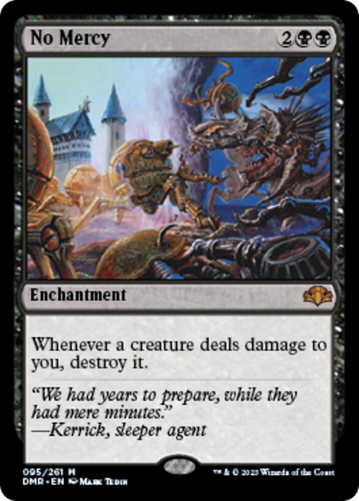 No Mercy 95 (Dominaria Remastered)  - Foil | Good Games Adelaide SA