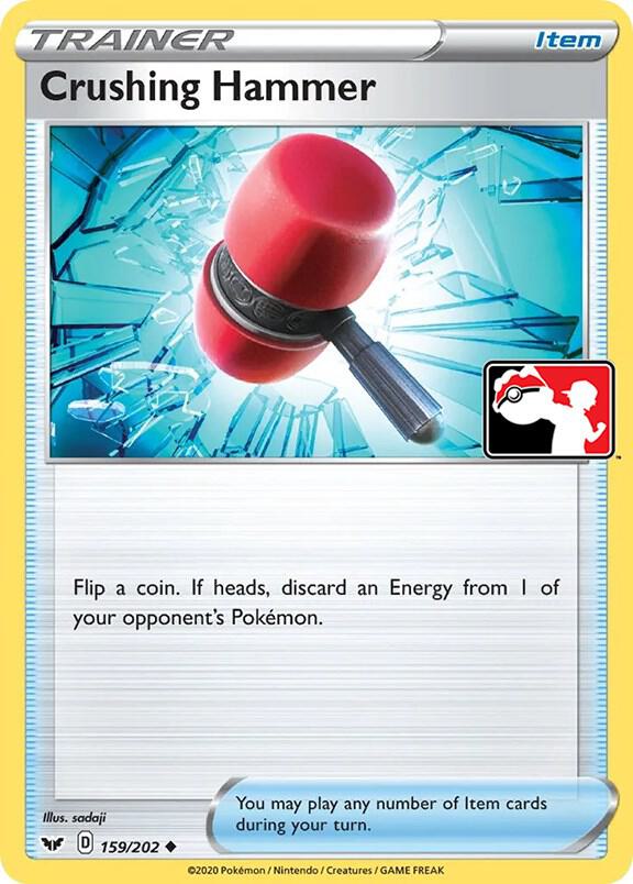Crushing Hammer Series 1/2 159/202 (Prize Pack Series Cards)  - Holofoil | Good Games Adelaide SA