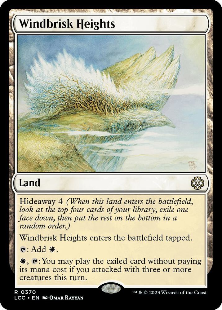 Windbrisk Heights 370 (Commander: The Lost Caverns of Ixalan)  | Good Games Adelaide SA