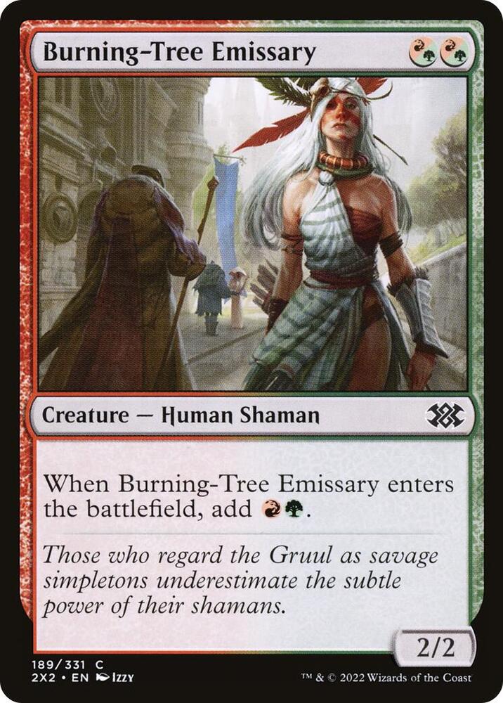 Burning Tree Emissary 189 (Double Masters 2022)  - Foil | Good Games Adelaide SA