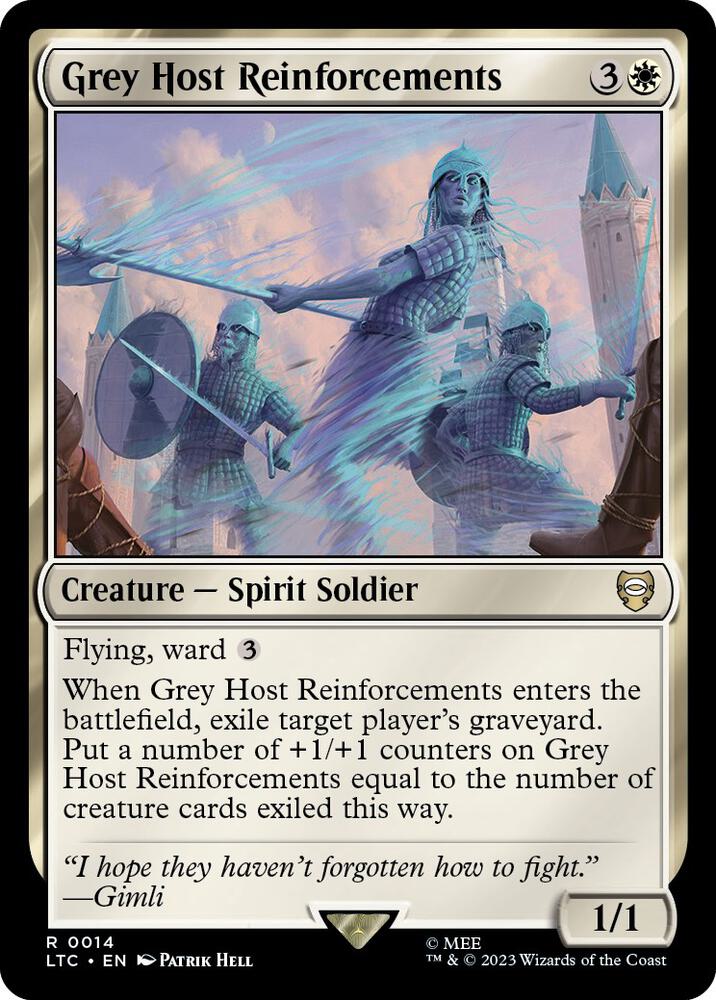 Grey Host Reinforcements 14 (Commander: The Lord of the Rings: Tales of Middle-earth)  | Good Games Adelaide SA