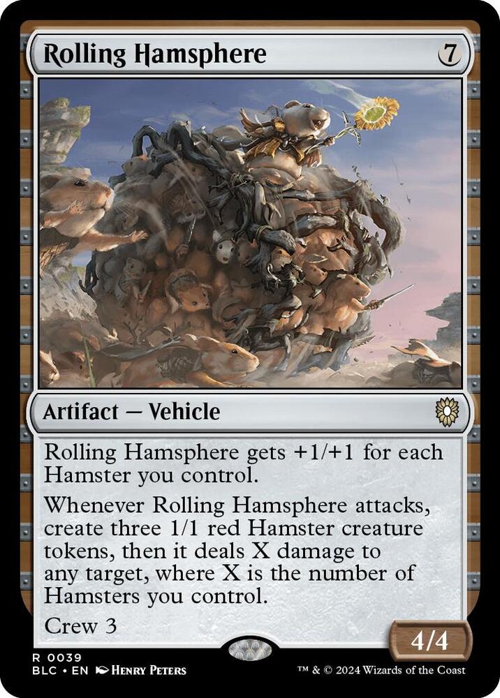 Rolling Hamsphere 39 (Commander: Bloomburrow)  | Good Games Adelaide SA