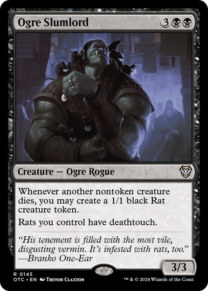 Ogre Slumlord 145 (Commander: Outlaws of Thunder Junction)  | Good Games Adelaide SA