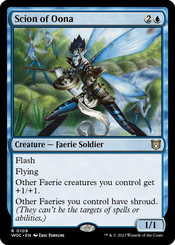 Scion of Oona 109 (Commander: Wilds of Eldraine)  | Good Games Adelaide SA