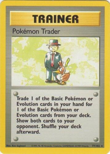 Pokemon Trader 077/102 (Base Set)  | Good Games Adelaide SA