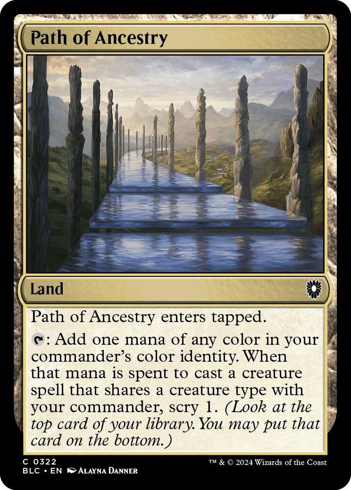 Path of Ancestry 322 (Commander: Bloomburrow)  | Good Games Adelaide SA