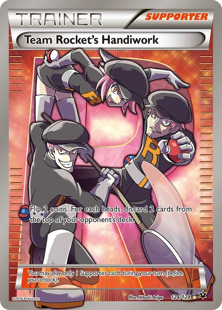 Team Rocket's Handiwork 124/124 (XY - Fates Collide)  - Holofoil | Good Games Adelaide SA