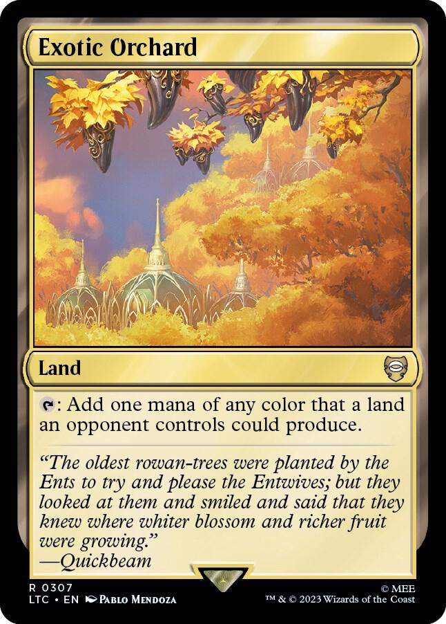 Exotic Orchard 307 (Commander: The Lord of the Rings: Tales of Middle-earth)  | Good Games Adelaide SA