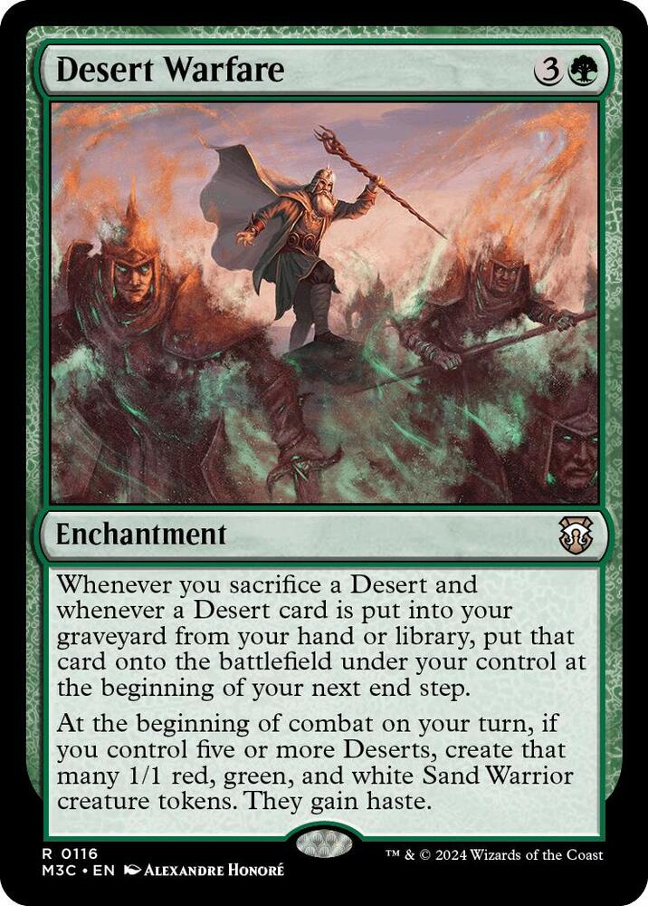 Desert Warfare 116 (Commander: Modern Horizons 3)  | Good Games Adelaide SA