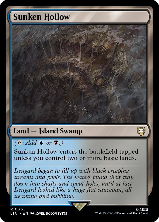Sunken Hollow 335 (Commander: The Lord of the Rings: Tales of Middle-earth)  | Good Games Adelaide SA