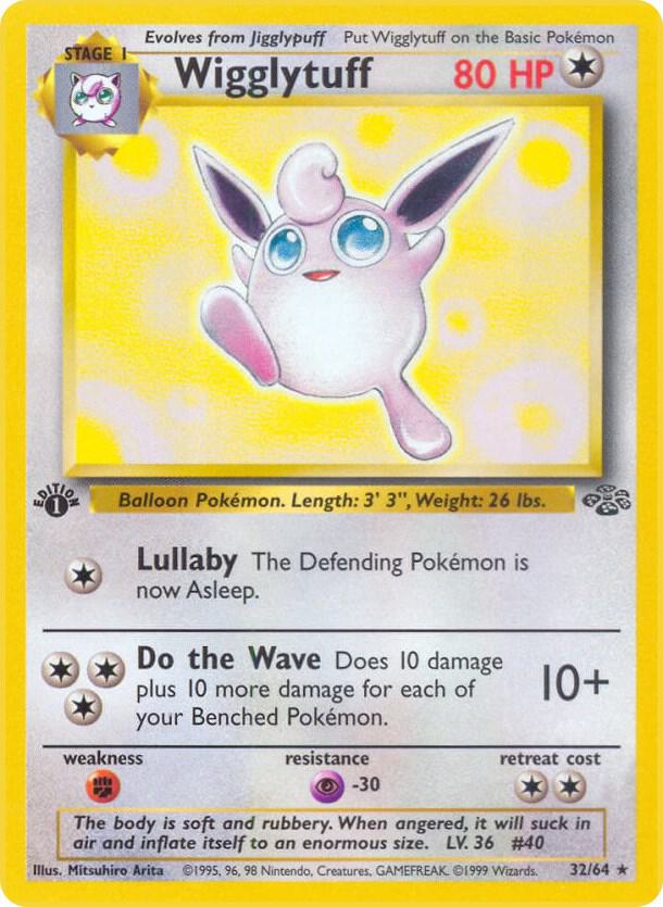 Wigglytuff 32/64 (Jungle)  - 1st Edition | Good Games Adelaide SA