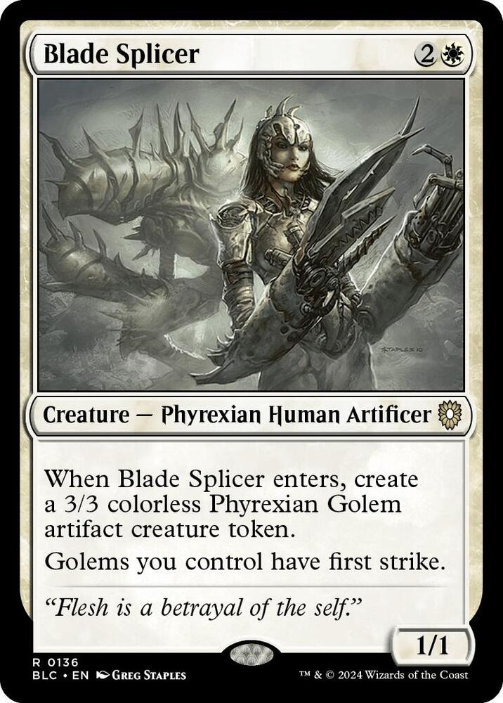 Blade Splicer 136 (Commander: Bloomburrow)  | Good Games Adelaide SA