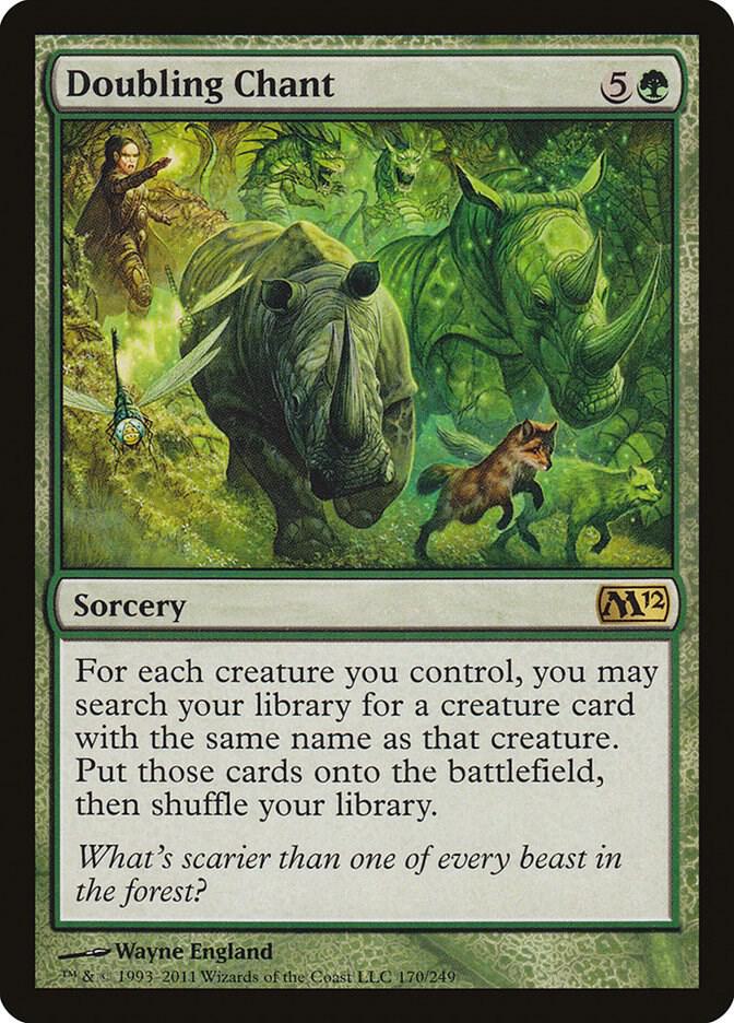 Doubling Chant 170 (Magic 2012 (M12))  - Foil | Good Games Adelaide SA