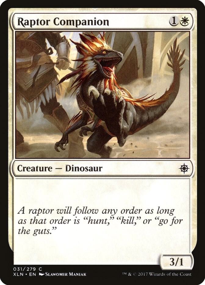 Raptor Companion 31 (Ixalan)  - Foil | Good Games Adelaide SA