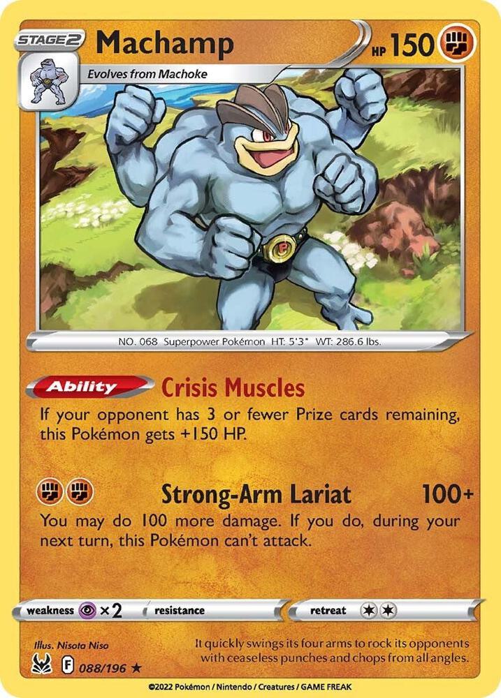 Machamp 088/196 (SWSH11: Lost Origin)  - Holofoil | Good Games Adelaide SA