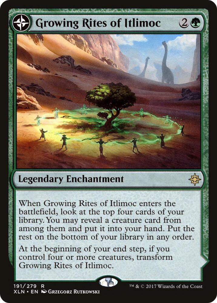 Growing Rites of Itlimoc // Itlimoc, Cradle of the Sun 191 (Ixalan)  | Good Games Adelaide SA